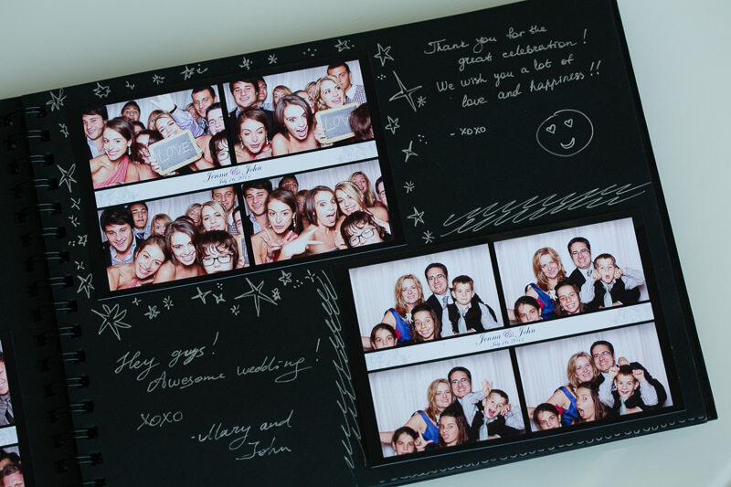 Wedding Photo Booth Guest Album - Snapshot Photobooth