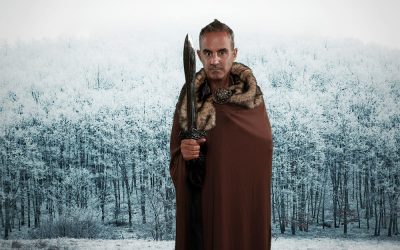 a man in a game of thrones costume